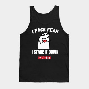 Song Quotes Not Today Tank Top